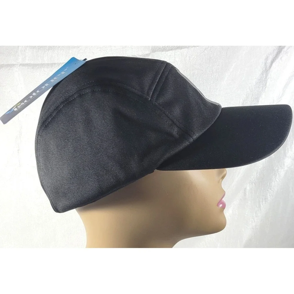 Isotoner Baseball Cap Hat with Neck Guard -‎ Black - Product Sample